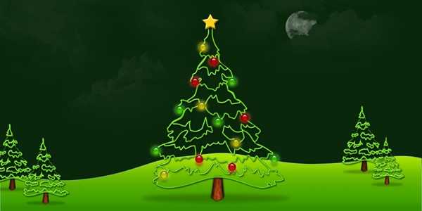 画圣诞树梗的意思含义出处介绍插图 画圣诞树梗的意思含义出处介绍
