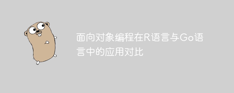 面向对象编程在r语言与go语言中的应用对比