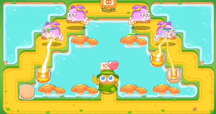 保卫萝卜4头等大事第12关攻略