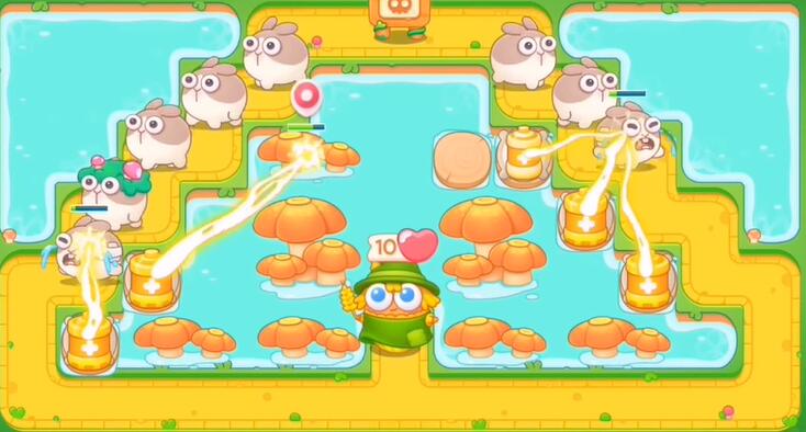 保卫萝卜4头等大事第12关攻略