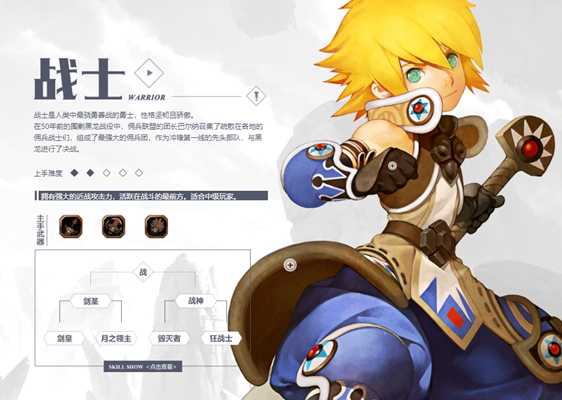 《龙之谷》多少级二转 各职业一转二转介绍