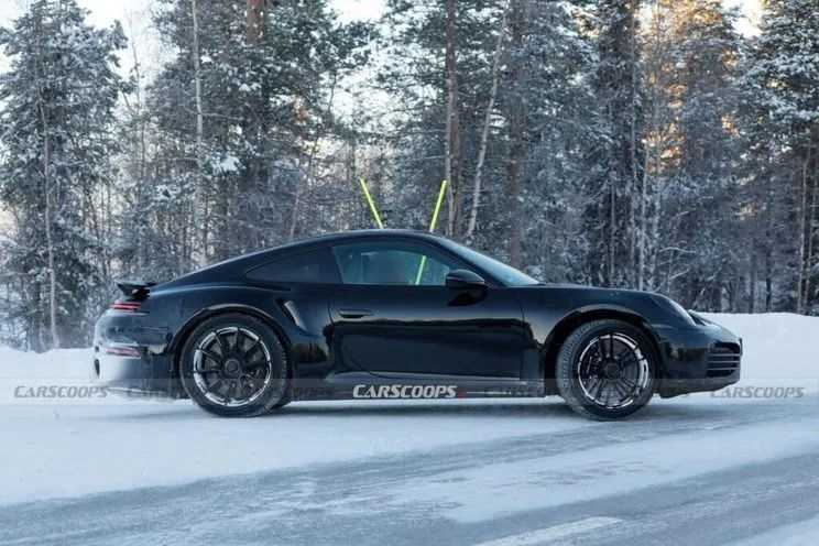 新车代号992.2,保时捷911谍照插图1 新车代号992.2,保时捷911谍照