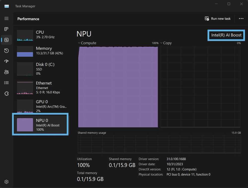 怎么判断Win11电脑是否搭载 NPU?  三种查看技巧分享插图1