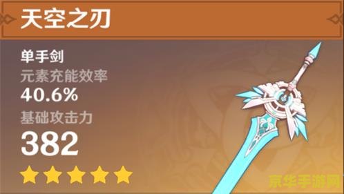 原神主角用什么武器和圣物 原神主角武器与圣物选择指南