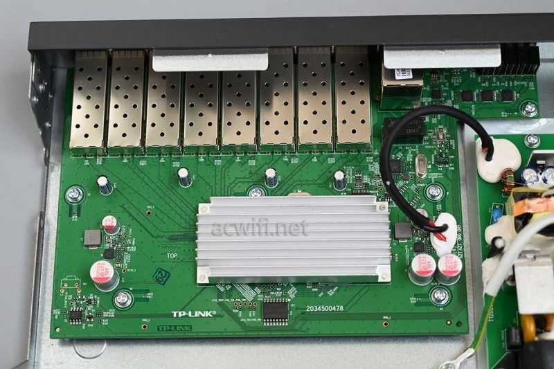 全万兆三层网管交换机TL-ST5008F怎么样?  TPLINK TLST5008F拆机测评插图16