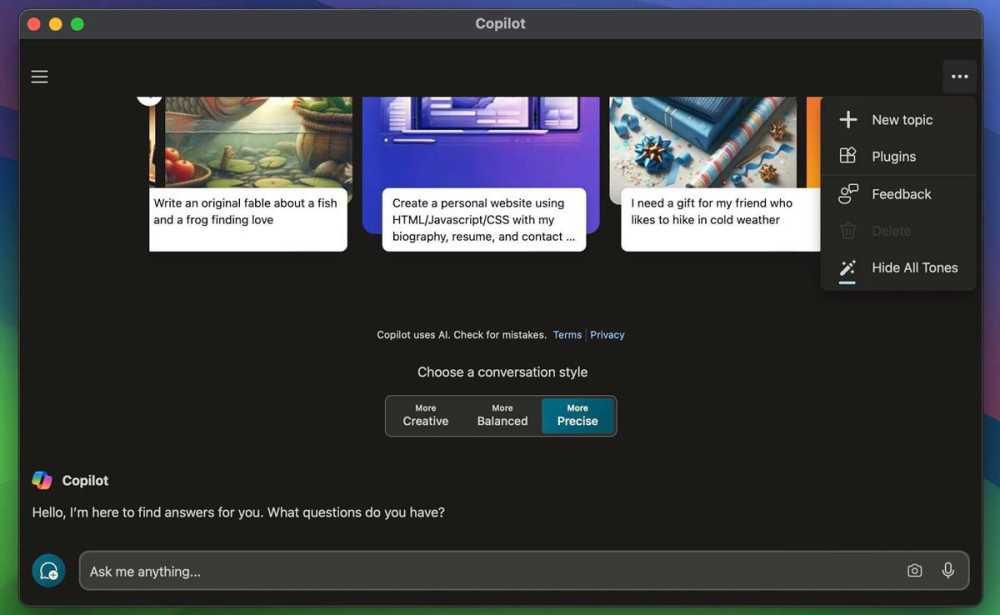 Mac系统怎么用Copilot? Mac笔记本安装使用Microsoft Copilot的技巧插图26