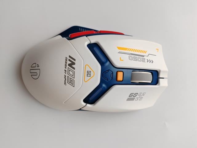 英菲克in9鼠标怎么样? 99元科幻风机甲设计三模游戏鼠标测评插图10