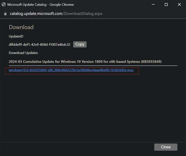 Win10安装3月更新KB5035849时遇到0xd0000034错误插图2 Win10安装3月更新KB5035849时遇到0xd0000034错误插图2
