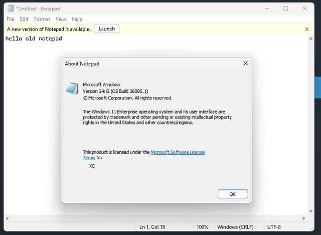 Win11记事本怎么恢复win10版本? Win11恢复使用旧版记事本的技巧插图3 Win11记事本怎么恢复win10版本? Win11恢复使用旧版记事本的技巧插图3