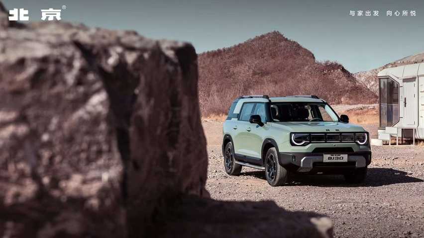 轻越野“方盒子”+1 全新一代北京BJ30官图来了