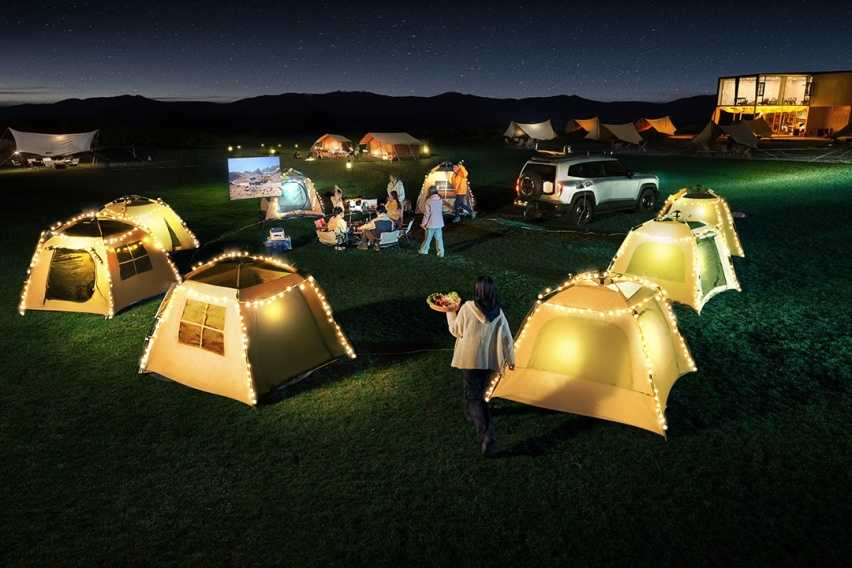 外放电.jpg 科技新硬派 用“电”也能驰骋318 深蓝G318首发亮相