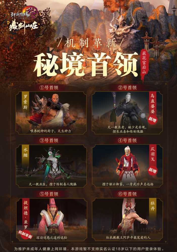 《剑网3》怀旧服全新首领曝光 荻花后山宫焕新升级插图 《剑网3》怀旧服全新首领曝光 荻花后山宫焕新升级插图