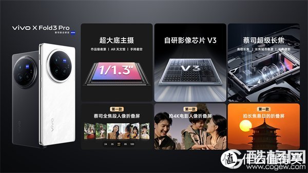 vivo X Fold3系列旗舰折叠新品正式发布