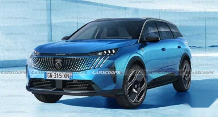 国内现款17.87万起售，新款标致5008外观曝光，提供两种动力可选