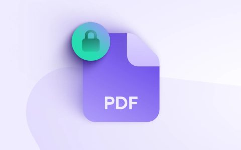 怎样给PDF文件加密
