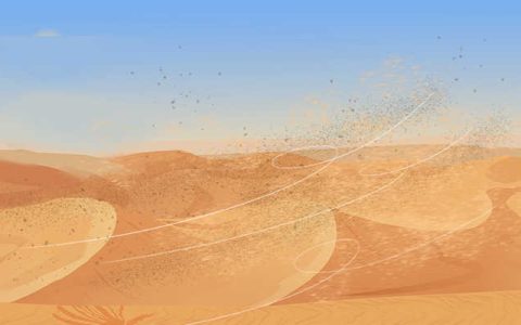 华北东北等地有大风沙尘天气中央气象台继续发布大风蓝色预警