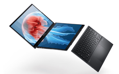 两块14英寸OLED屏！华硕灵耀14双屏笔记本发布