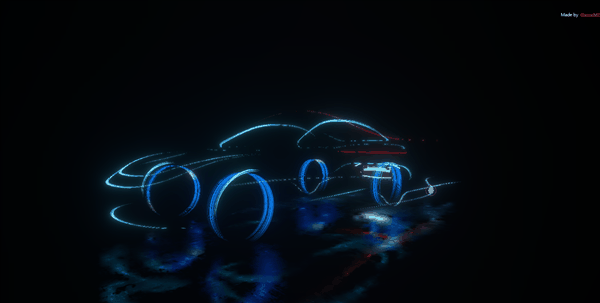 特效酷炫！UP主自制小米SU7动态互动演示网页 网友以为官方出品