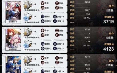 崩坏星穹铁道三月七毕业面板是什么