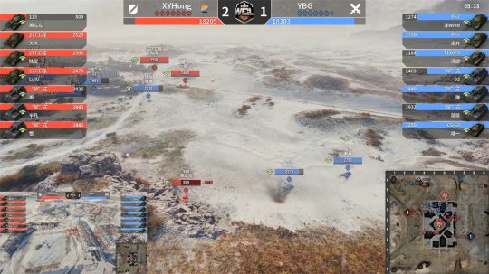 坦克世界丨YBG 5插图2 坦克世界丨YBG 5-3 XYHong 夺得WCL春季赛冠军