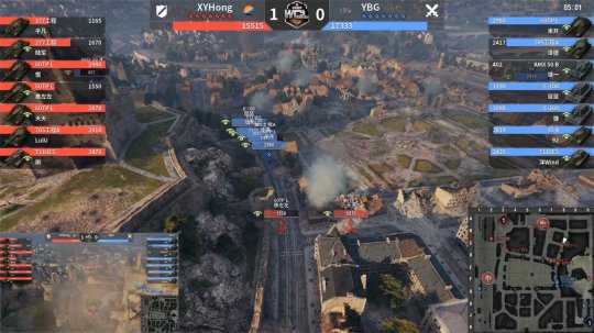 坦克世界丨YBG 5插图1 坦克世界丨YBG 5-3 XYHong 夺得WCL春季赛冠军