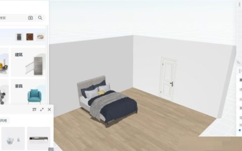 酷家乐怎么更换床上用品的材质？酷家乐更换床上用品的材质方法