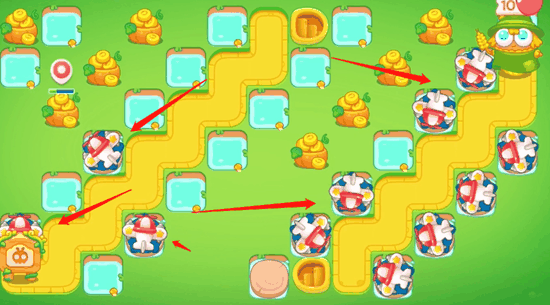 《保卫萝卜4》头等大事第18关通关攻略