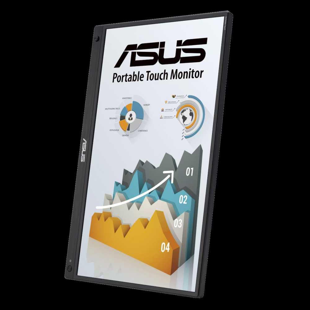 华硕推出 ZenScreen Touch MB16AMTR 便携触控显示器,内置四小时续航电池插图1 华硕推出 ZenScreen Touch MB16AMTR 便携触控显示器,内置四小时续航电池