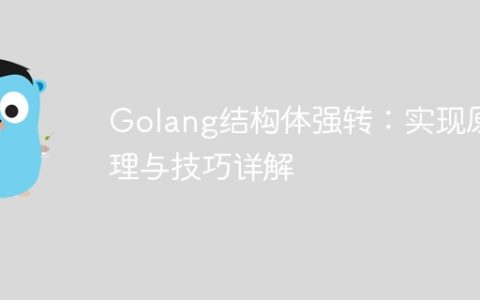 Golang结构体强转：实现原理与技巧详解