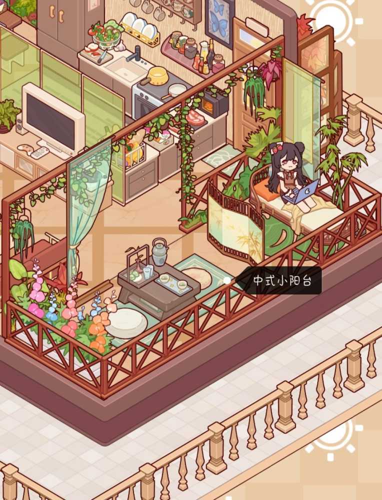 《我的休闲时光》咖色小楼和双人空间装修分享插图8 《我的休闲时光》咖色小楼和双人空间装修分享