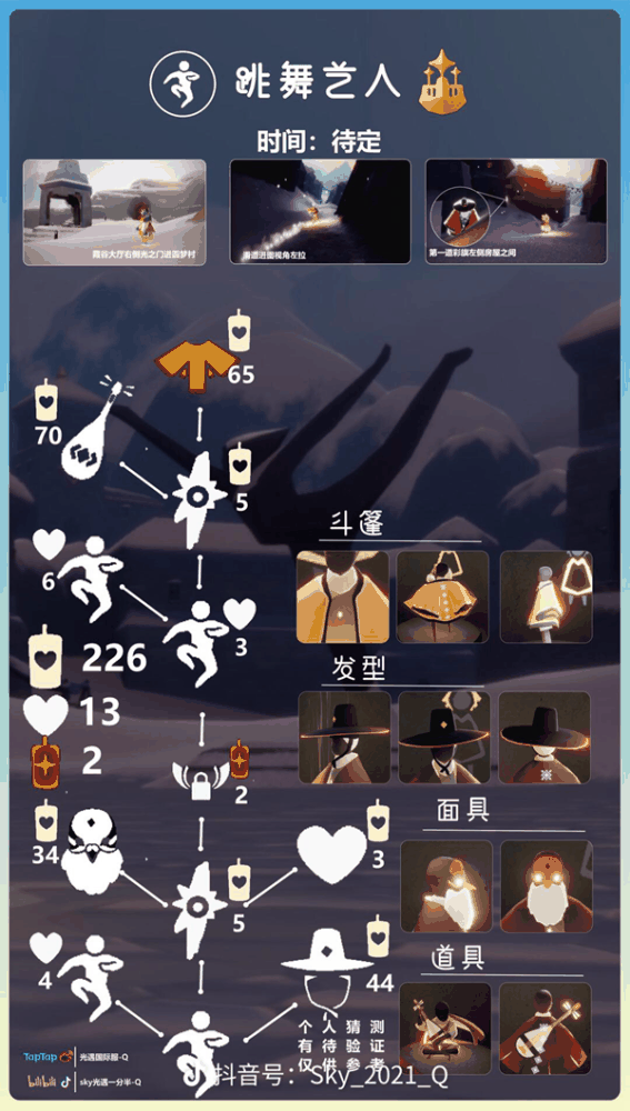 光遇梦想季跳舞艺人复刻先祖兑换图插图1 光遇梦想季跳舞艺人复刻先祖兑换图