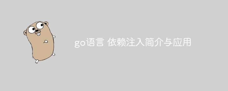 go语言 依赖注入简介与应用插图 go语言 依赖注入简介与应用