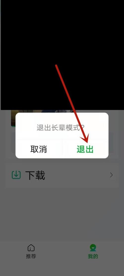 爱奇艺怎么退出长辈模式?爱奇艺退出长辈模式教程插图2 爱奇艺怎么退出长辈模式_爱奇艺退出长辈模式教程