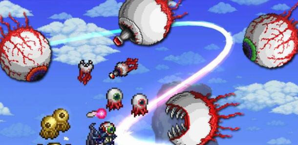 泰拉瑞亚双子魔眼召唤方法介绍