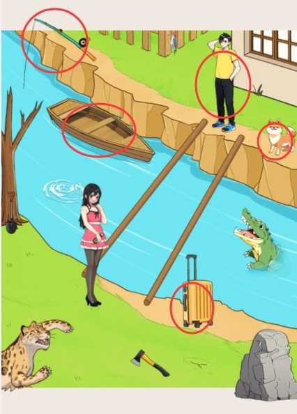 就我眼神好过河危机过关攻略分享