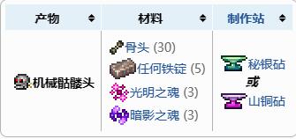 泰拉瑞亚机械骷髅王召唤物制作方法插图1 泰拉瑞亚机械骷髅王召唤物制作方法
