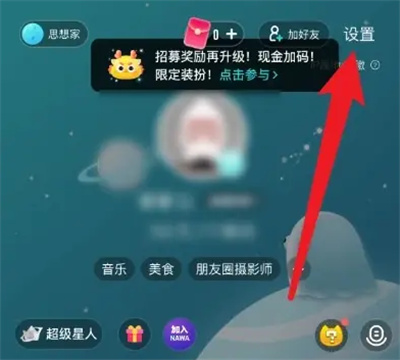 soul如何关闭显示IP地址