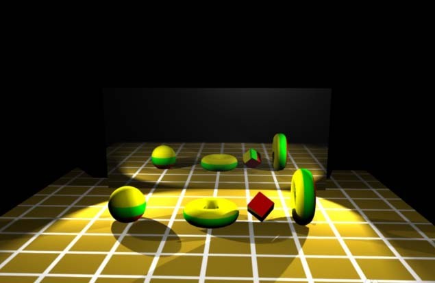 maya软件设计镜子特效的方法介绍插图4 maya软件设计镜子特效的方法介绍