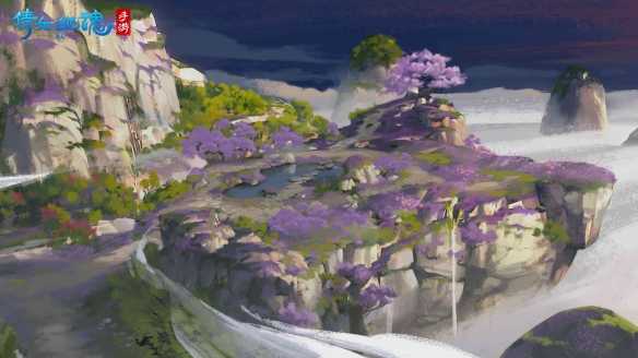 故梦八载，落霞云归！《倩女幽魂》手游落霞峰施工日记上线，约会圣地即将开启