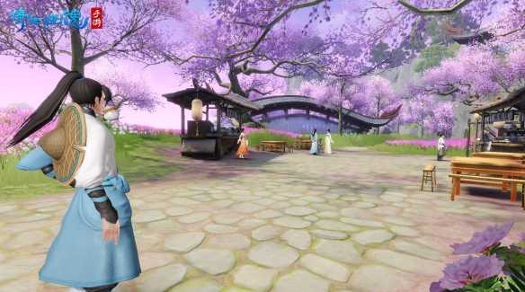 故梦八载，落霞云归！《倩女幽魂》手游落霞峰施工日记上线，约会圣地即将开启