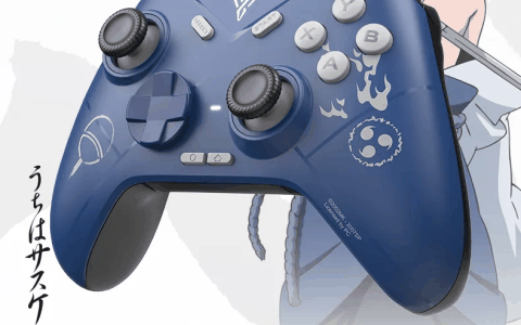 飞智冰原狼 2 火影忍者联名款游戏手柄发布：宇智波佐助主题，首发价 229 元