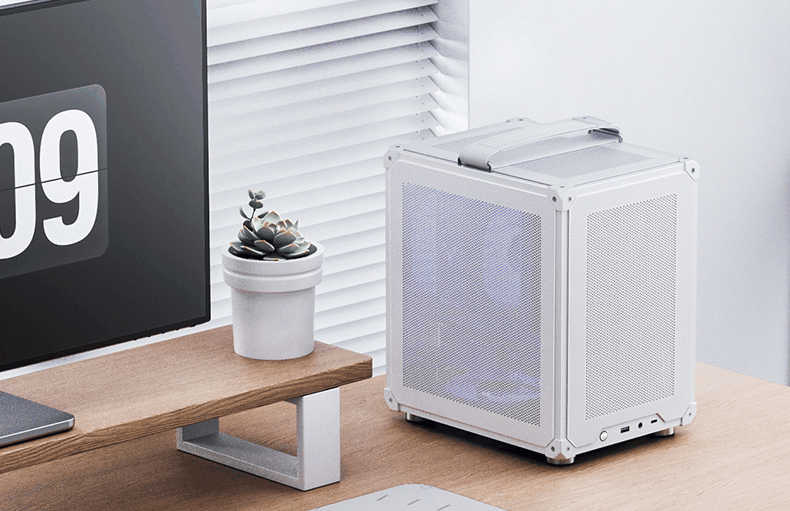 乔思伯推出 C6-ITX 机箱：自带提手、黑白双色可选，199 元起