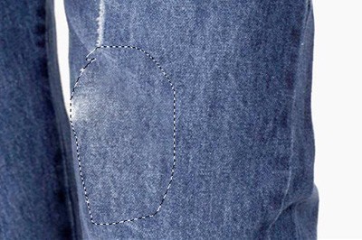 Photoshop修复破洞牛仔裤的操作方法插图3 Photoshop修复破洞牛仔裤的操作方法