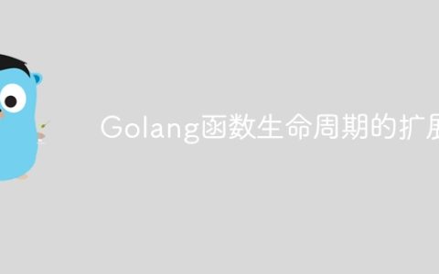 Golang函数生命周期的扩展
