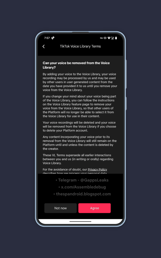 TikTok 正开发 AI 语音克隆功能,只需 10 秒即可复制你的音色插图4 TikTok 正开发 AI 语音克隆功能,只需 10 秒即可复制你的音色