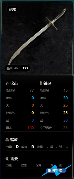 艾尔登法环武器图鉴插图2 艾尔登法环武器图鉴