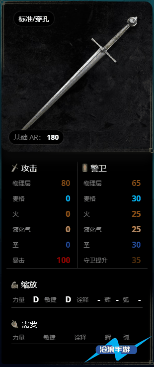 艾尔登法环武器图鉴插图13 艾尔登法环武器图鉴