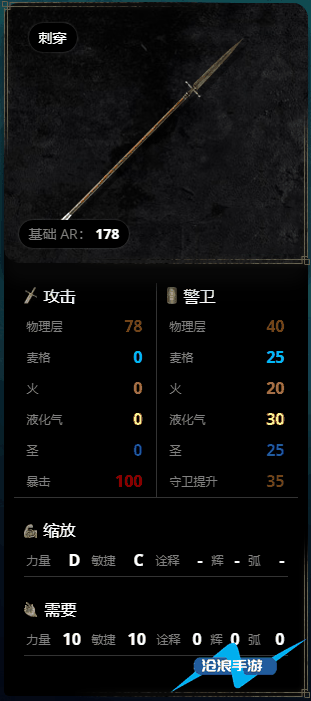 艾尔登法环武器图鉴插图12 艾尔登法环武器图鉴