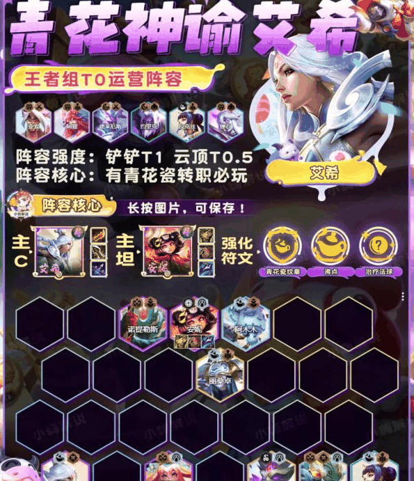 金铲铲之战青花神谕艾希怎么玩 青花神谕艾希阵容推荐攻略