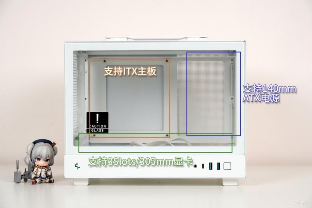 纯白便携 ITX 机箱 九州风神 CH160 试装体验插图8 纯白便携 ITX 机箱 九州风神 CH160 试装体验